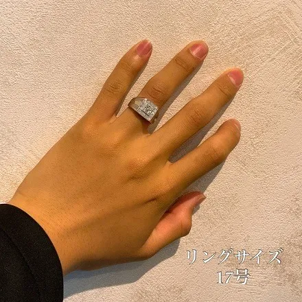 プラチナ900 ダイヤモンド リング / Pt900 diamond ring 品番pr-0110318249