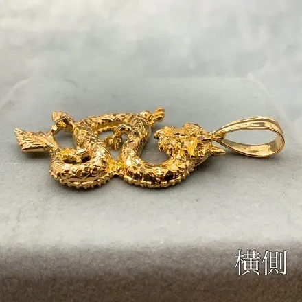K18 18金 ドラゴン ペンダント / K18 Dragon pendant 品番in-52