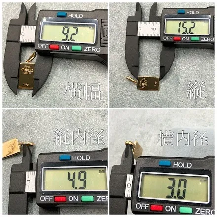 18金 ゴールド バー ダイヤモンド ペンダント / K18 Gold bar diamond pendant 品番bgc-034714