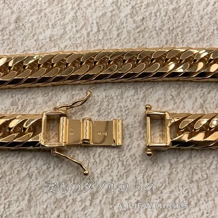 K18 8面カット トリプル 150g 60cm 喜平 ネックレス 18金 18k / K18 8cut triple Necklace 150g 60cm 品番；k8t-15060
