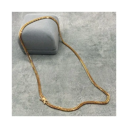 K18 6面カット ダブル 20g 45cm 喜平 ネックレス / K18 6cut double Necklace 20g 45cm 品番；k6w-2045