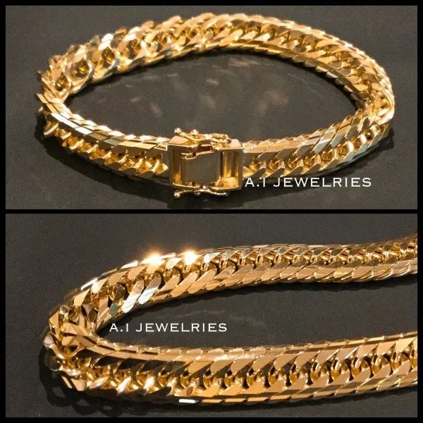 k18 Mcut triple 50g 20cm ブレスレット 品番 kmt-5020