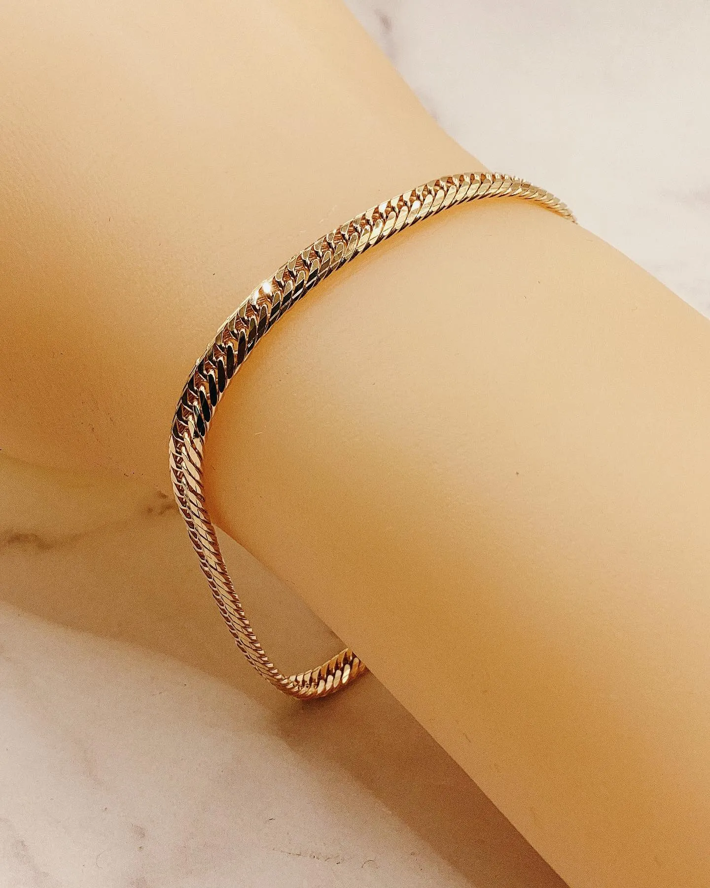 Mカット トリプル ブレスレット⁎⁺˳✧༚