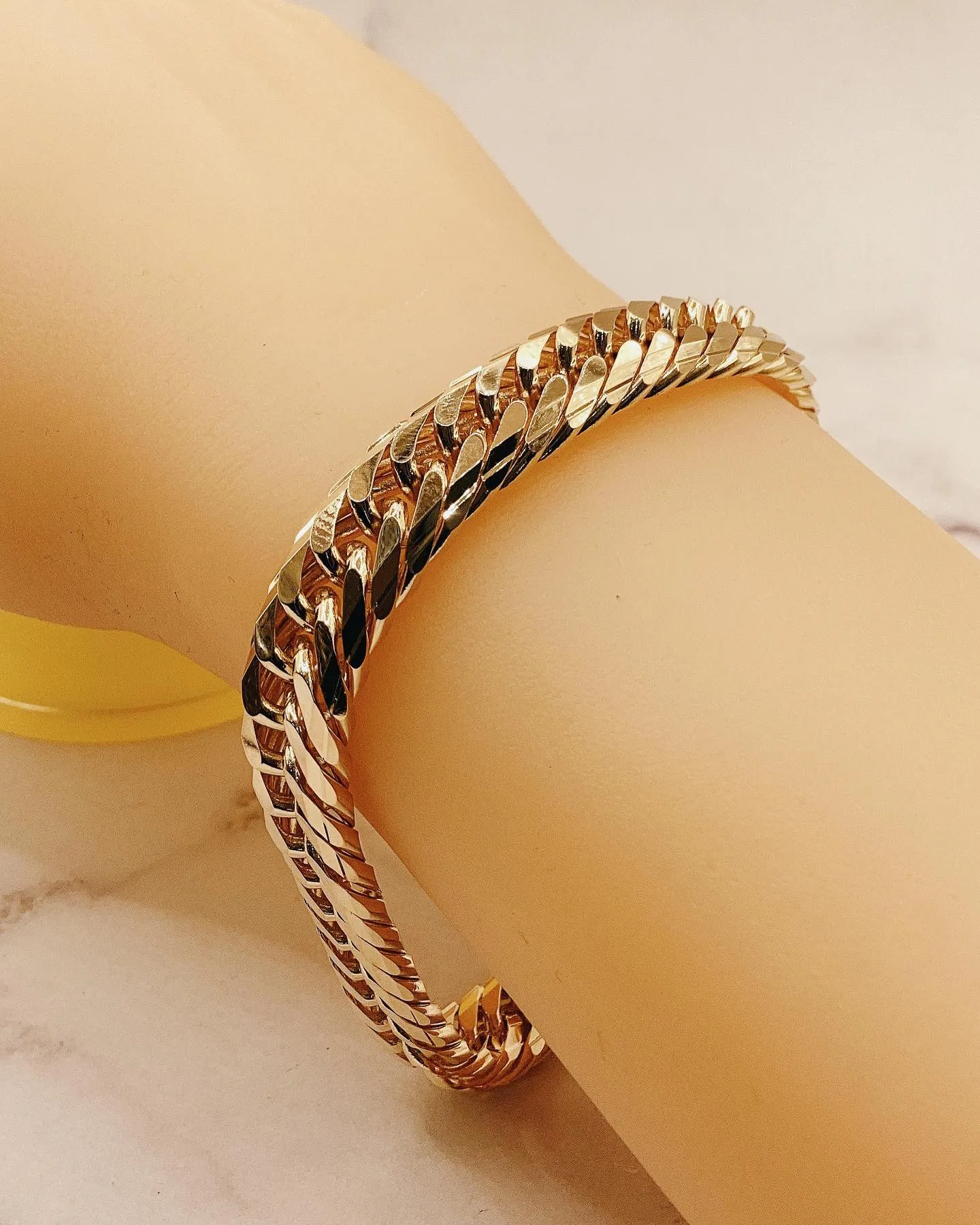 Mカット トリプル ブレスレット⁎⁺˳✧༚