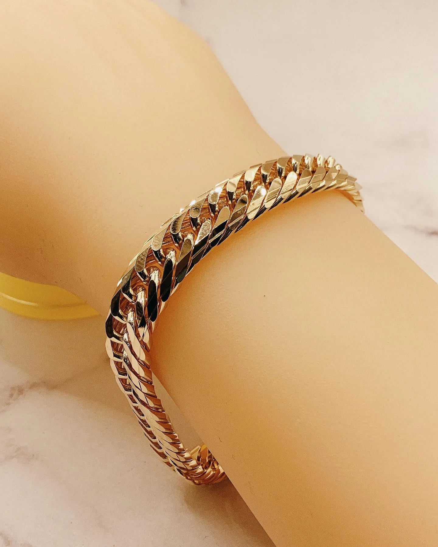 Mカット トリプル ブレスレット⁎⁺˳✧༚