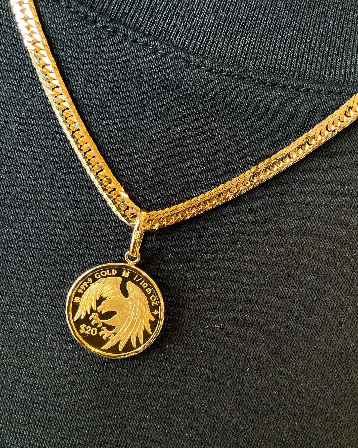 K18 コインペンダント⁎⁺˳✧༚