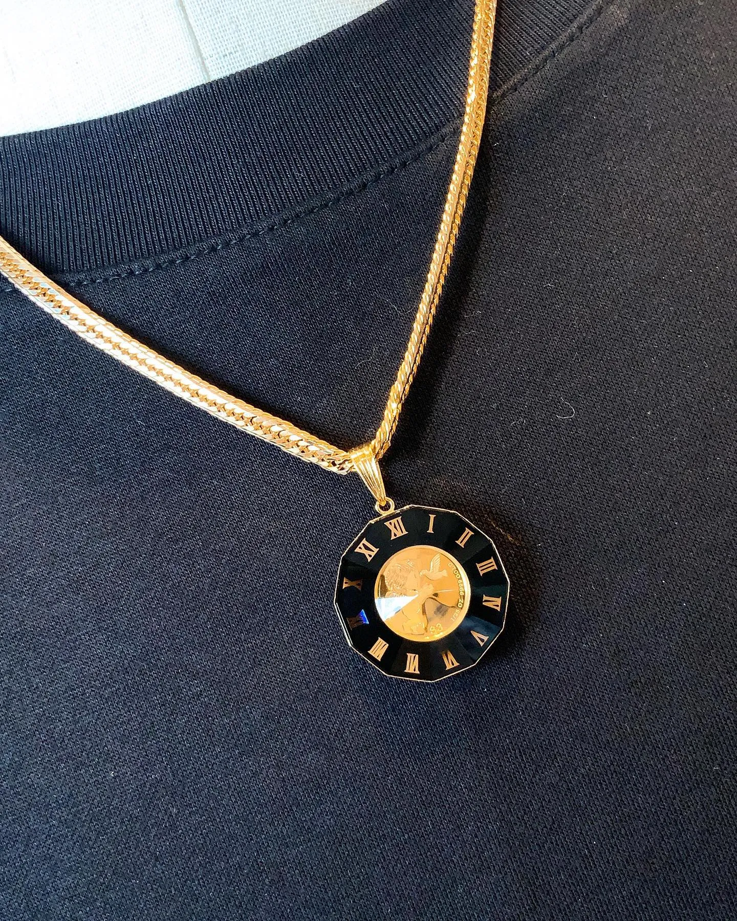 K18 エンジェル コインペンダント⁎⁺˳✧༚