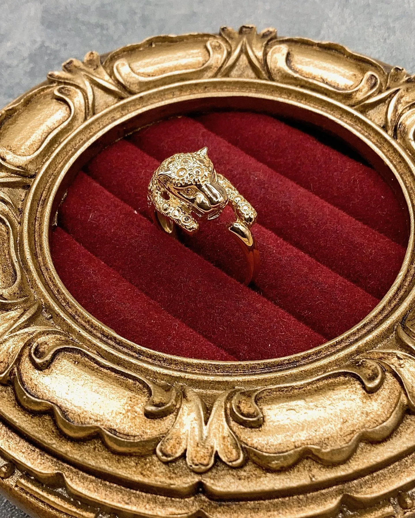 K18 Panther ring ⁎⁺˳✧༚