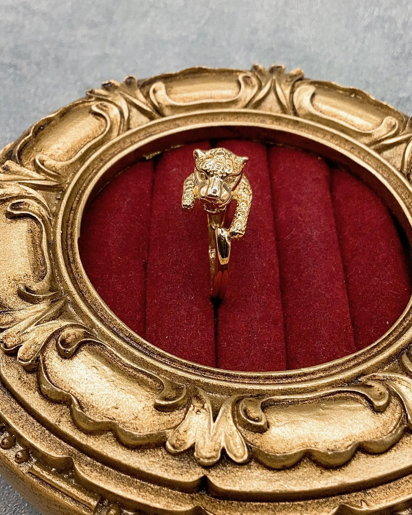 K18 Panther ring ⁎⁺˳✧༚