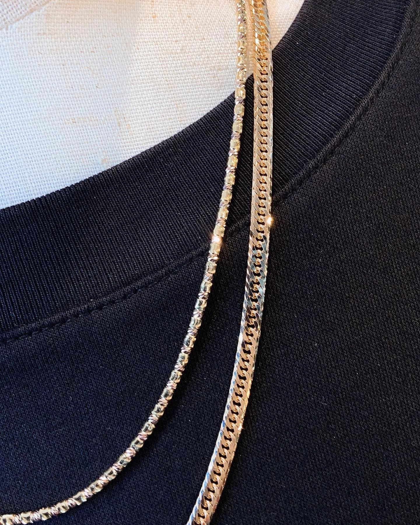 K18 新型‼️シリンダーネックレス&ブレスレット⁎⁺˳✧༚