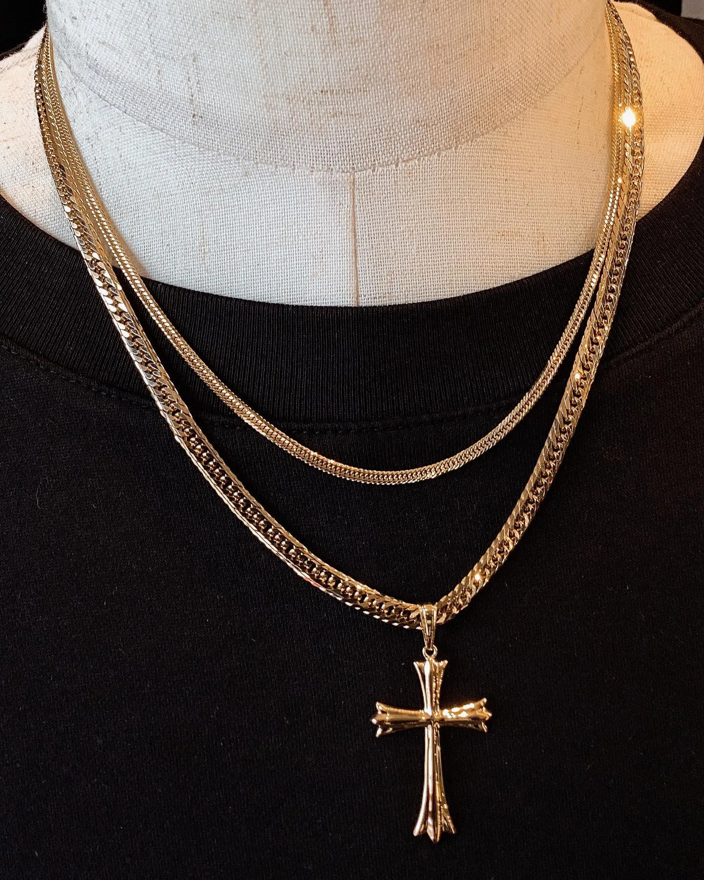 K18 12面トリプル 9g 45cm⁎⁺˳✧༚