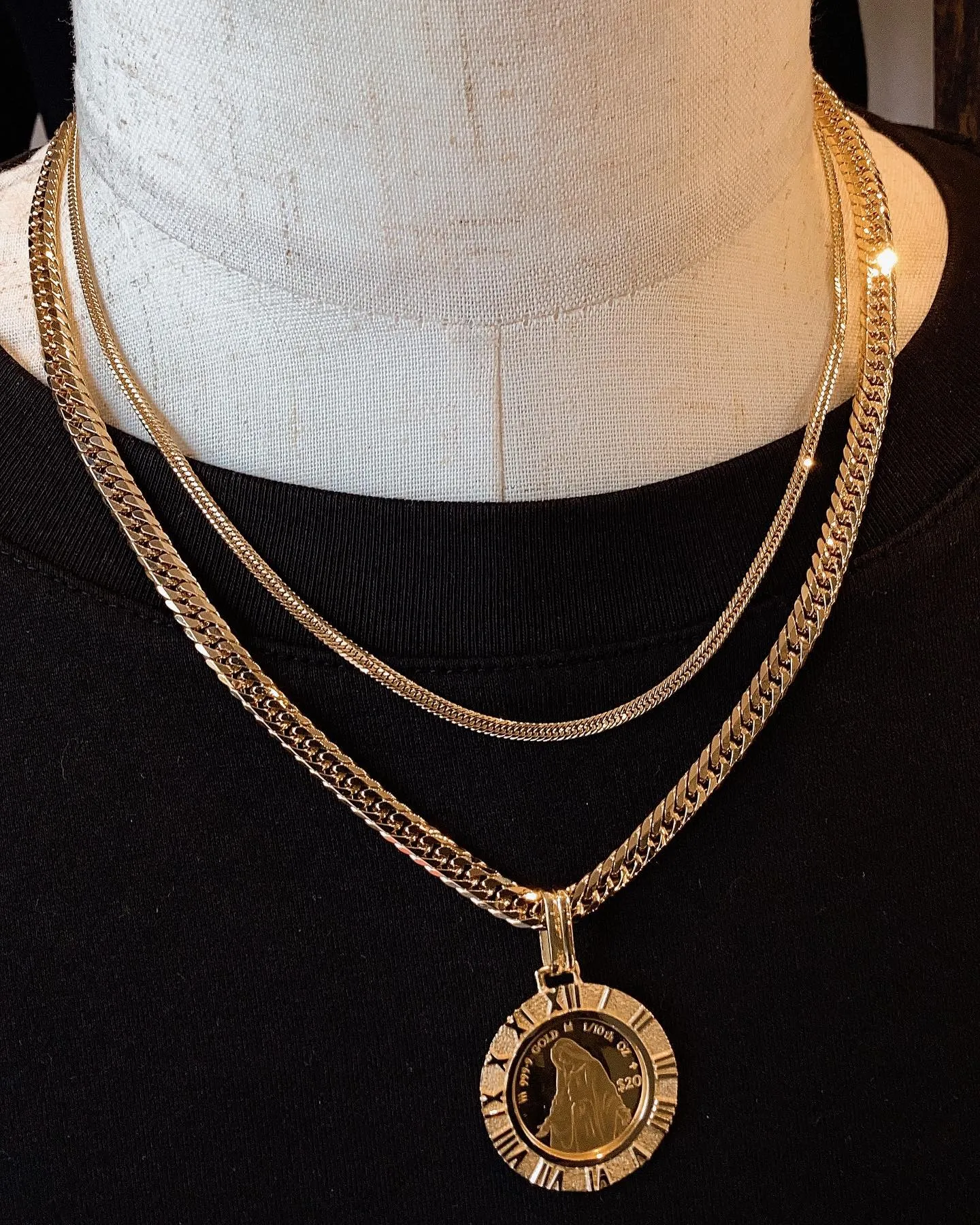 K18 12面トリプル 9g 45cm⁎⁺˳✧༚