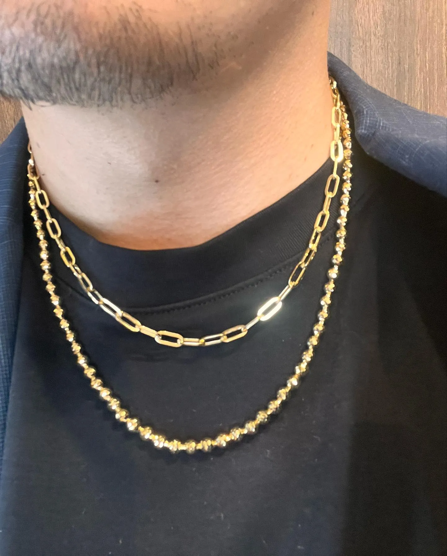 デザインチェーン 重ね付け