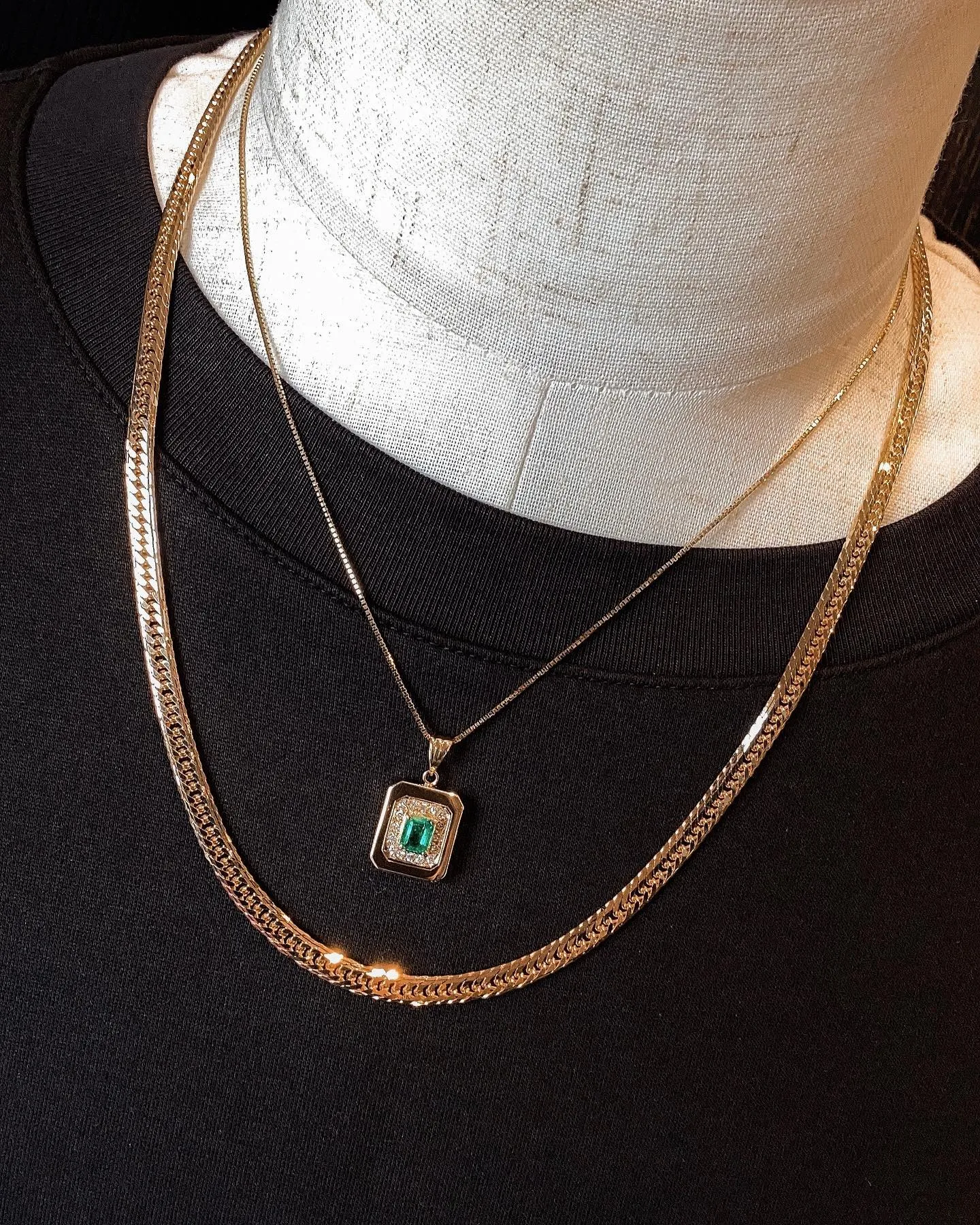 K18 ネックレスコーデ⁎⁺˳✧༚