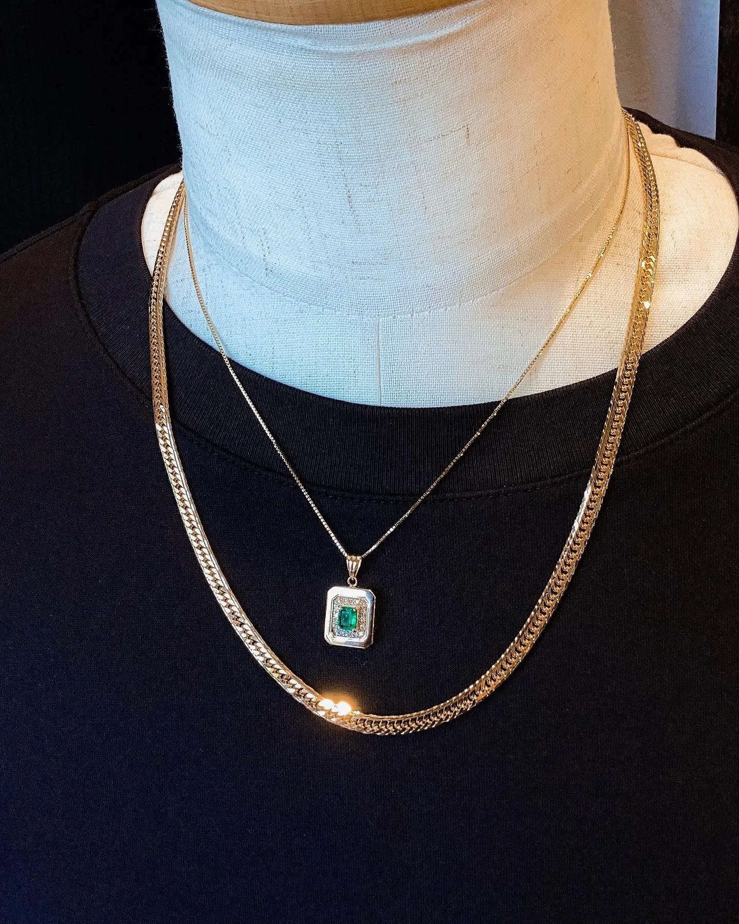 K18 ネックレスコーデ⁎⁺˳✧༚