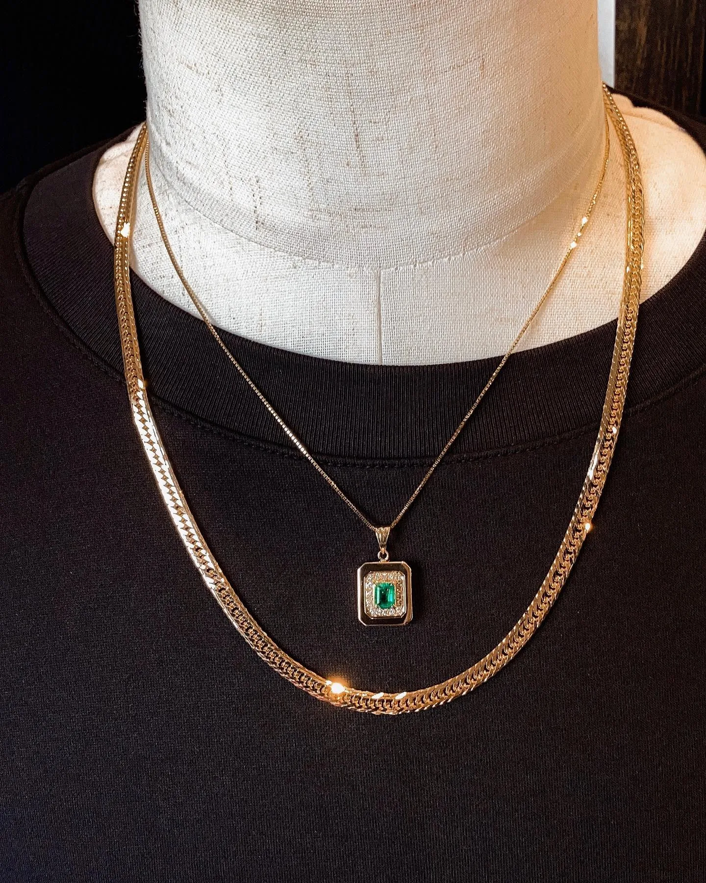 K18 ネックレスコーデ⁎⁺˳✧༚