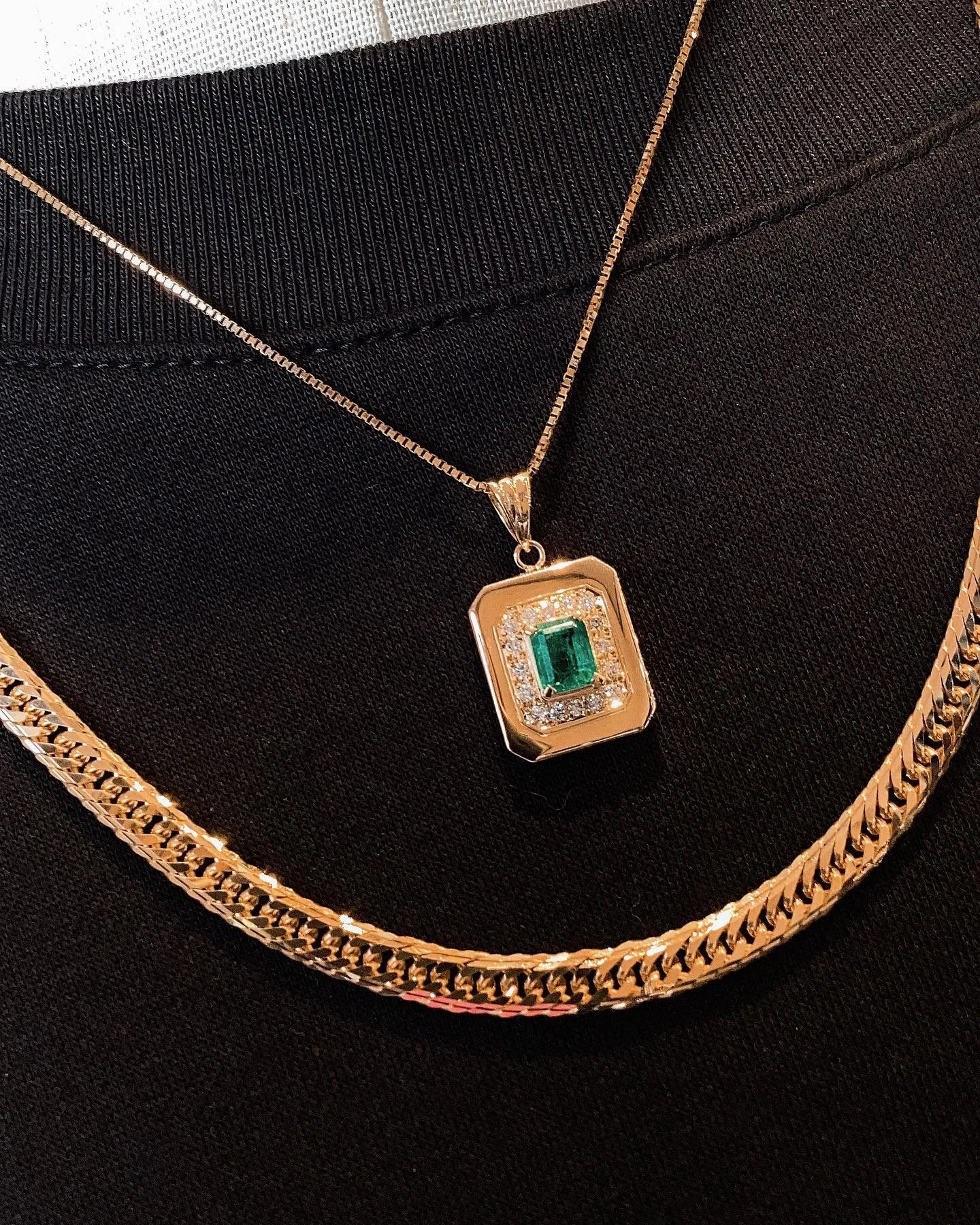 K18 ネックレスコーデ⁎⁺˳✧༚