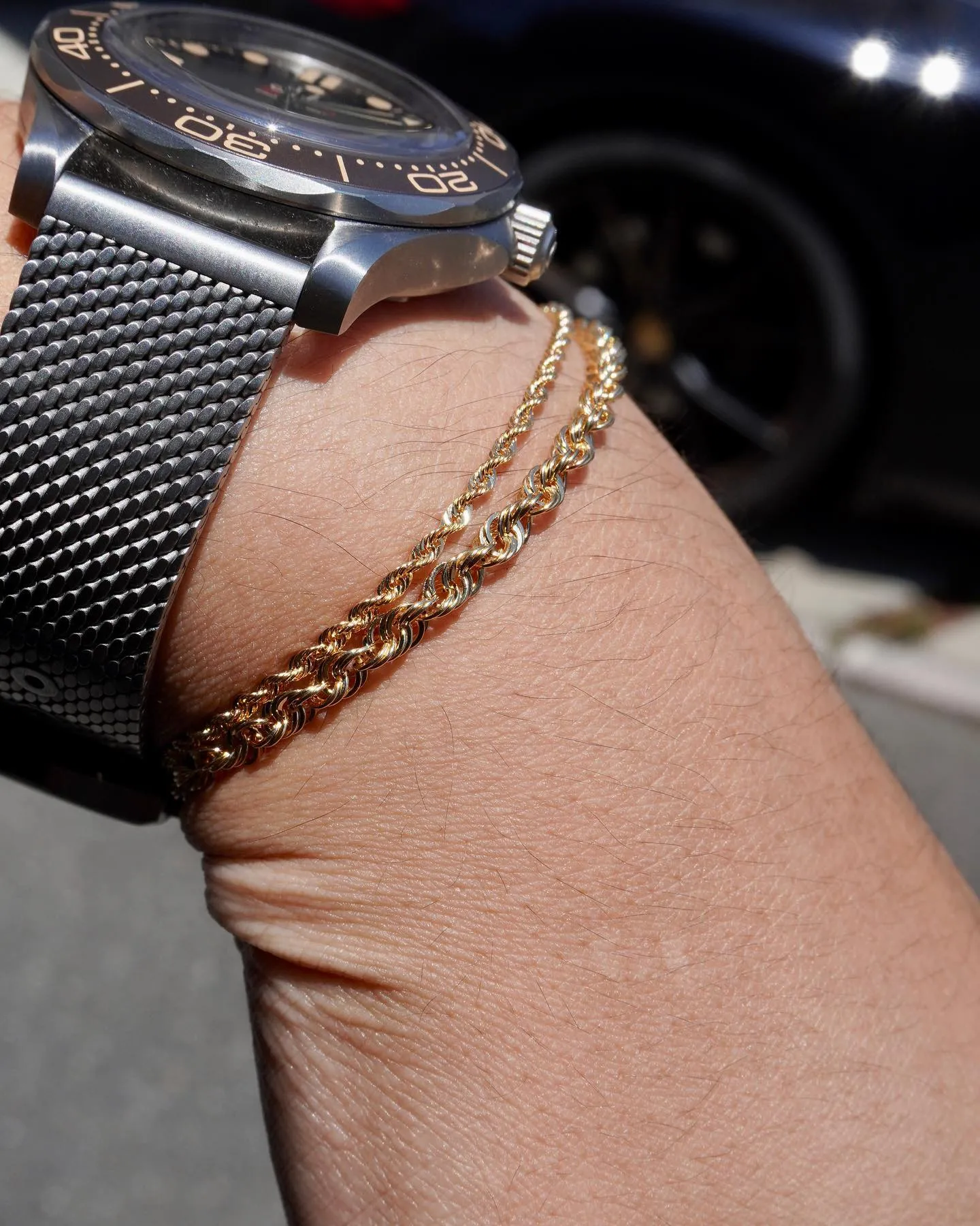 夏の太陽に反射して、ギラッギラに光るK18ジュエリー!