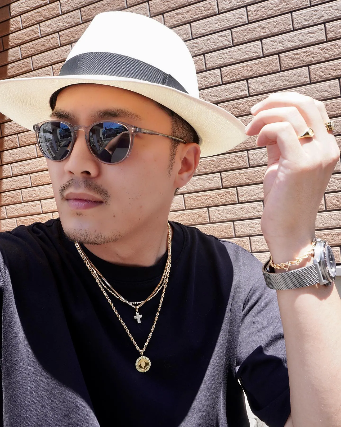 夏の太陽に反射して、ギラッギラに光るK18ジュエリー!