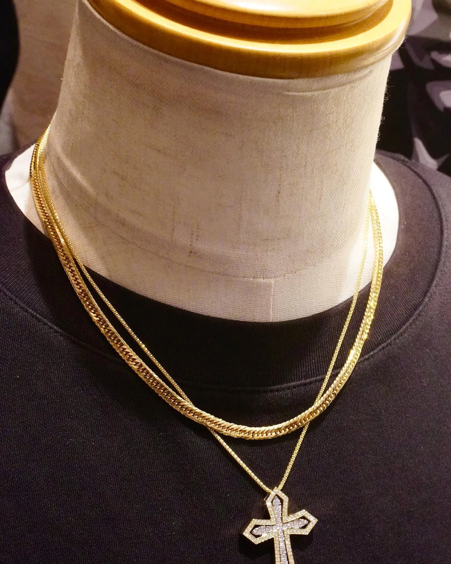 #K18 #クロス #ペンダント #ネックレス⁎⁺˳✧༚