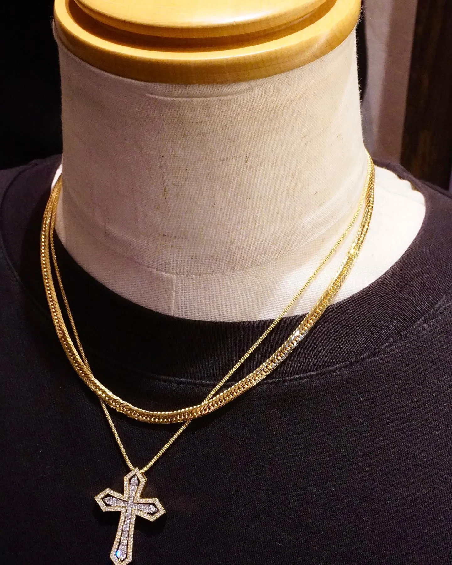 #K18 #クロス #ペンダント #ネックレス⁎⁺˳✧༚