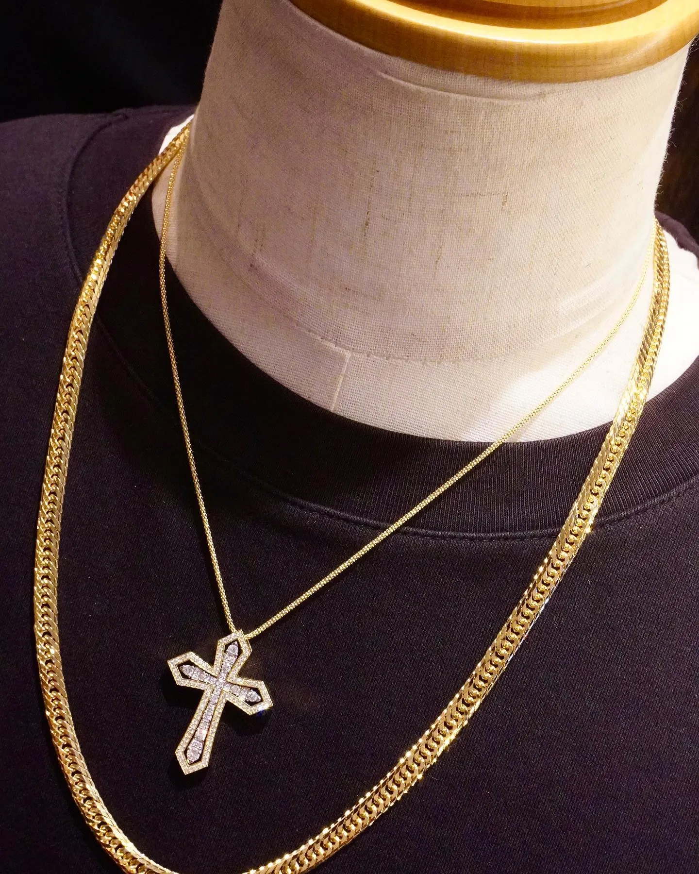 #K18 #クロス #ペンダント #ネックレス⁎⁺˳✧༚