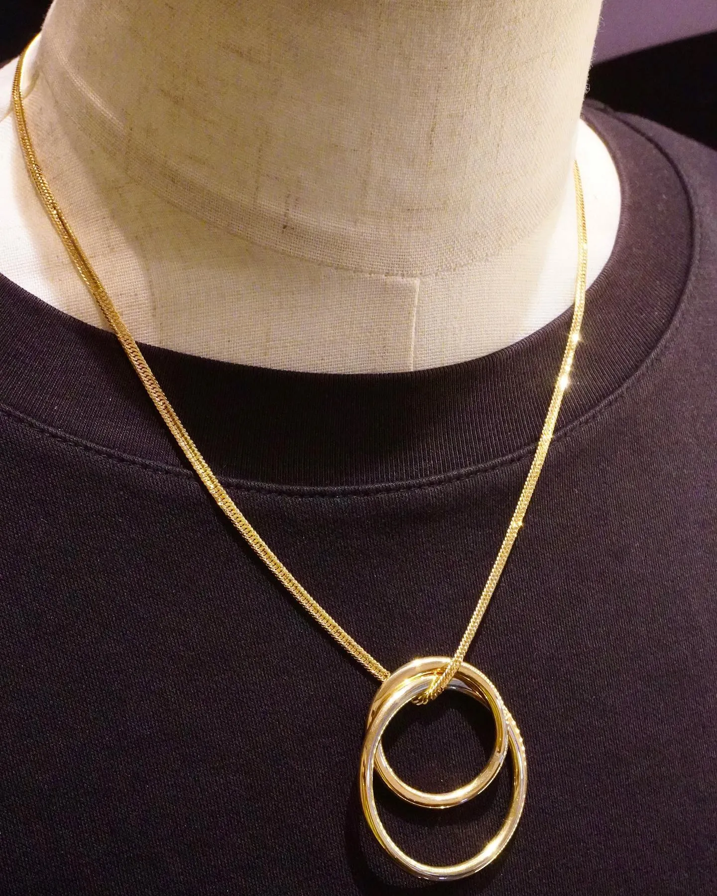 #K18 大きめペンダント⁎⁺˳✧༚