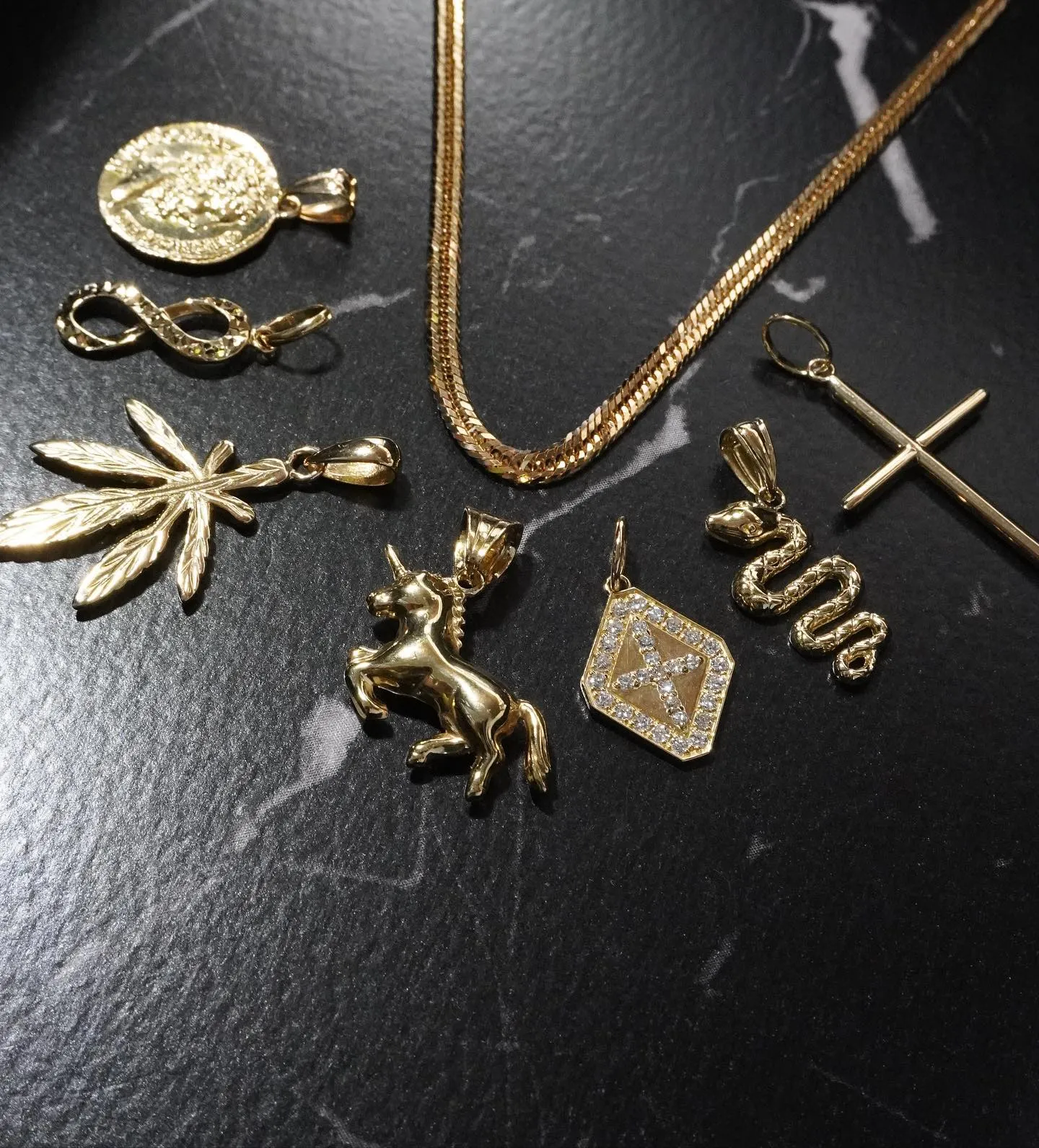 K18 12面カットトリプル12g50cm⁎⁺˳✧༚