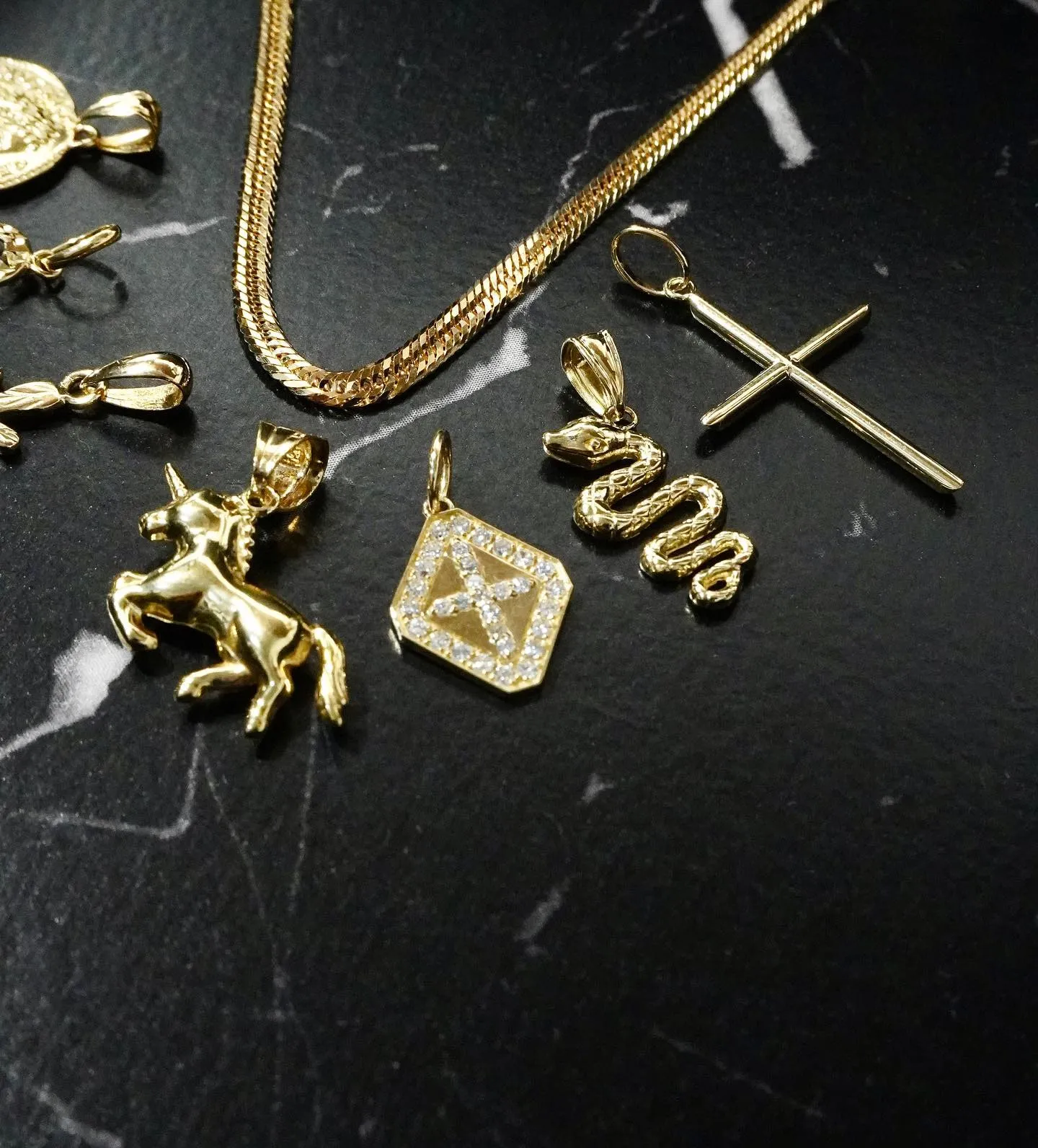 K18 12面カットトリプル12g50cm⁎⁺˳✧༚