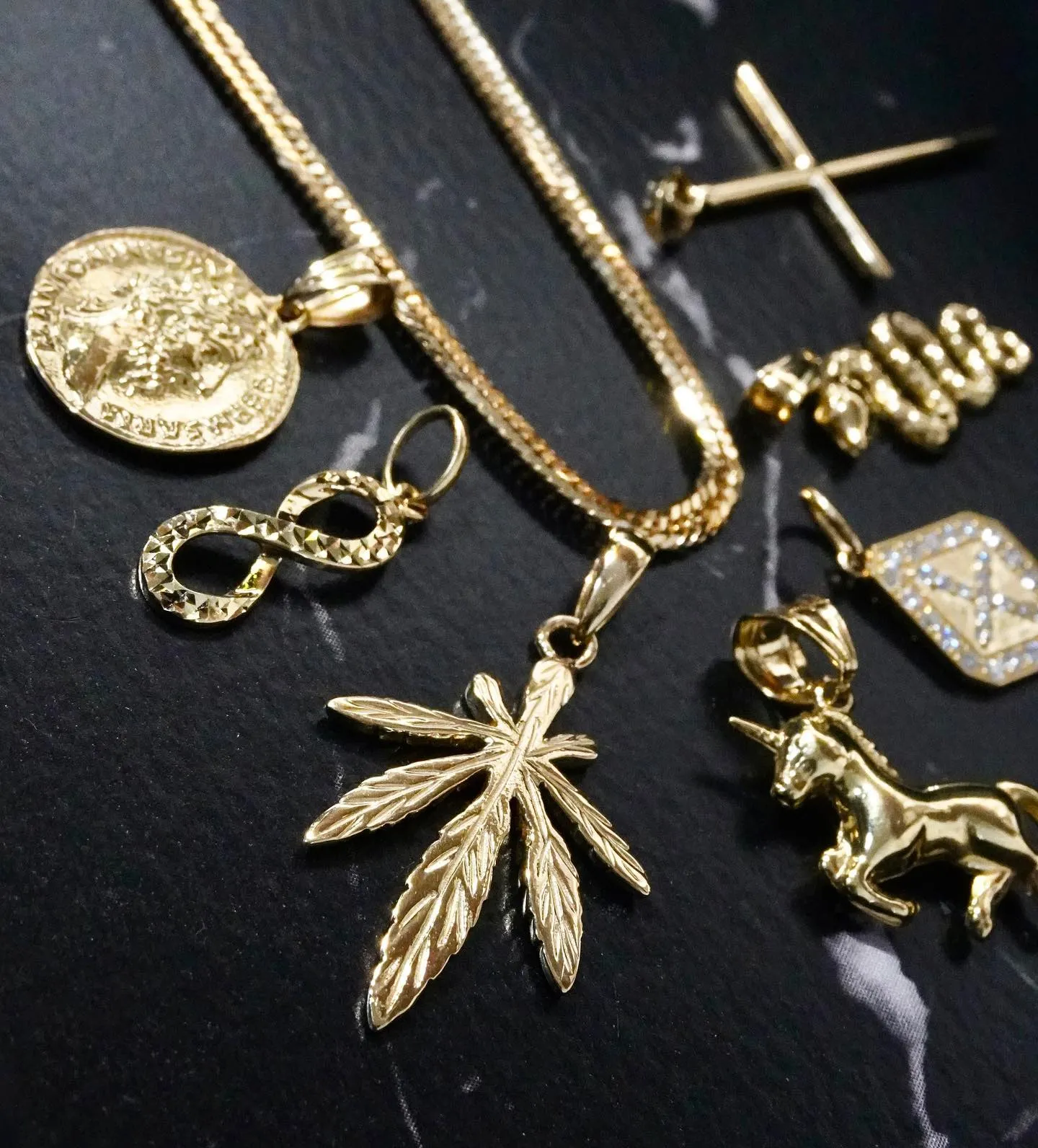 K18 12面カットトリプル12g50cm⁎⁺˳✧༚