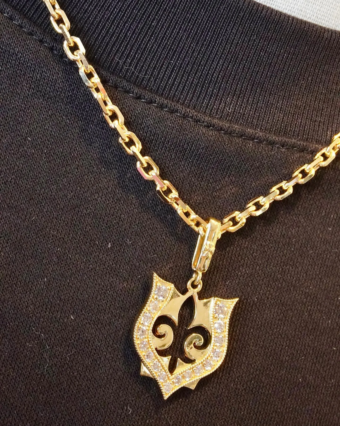 #K18 #アズキ #ネックレス ⁎⁺˳✧༚