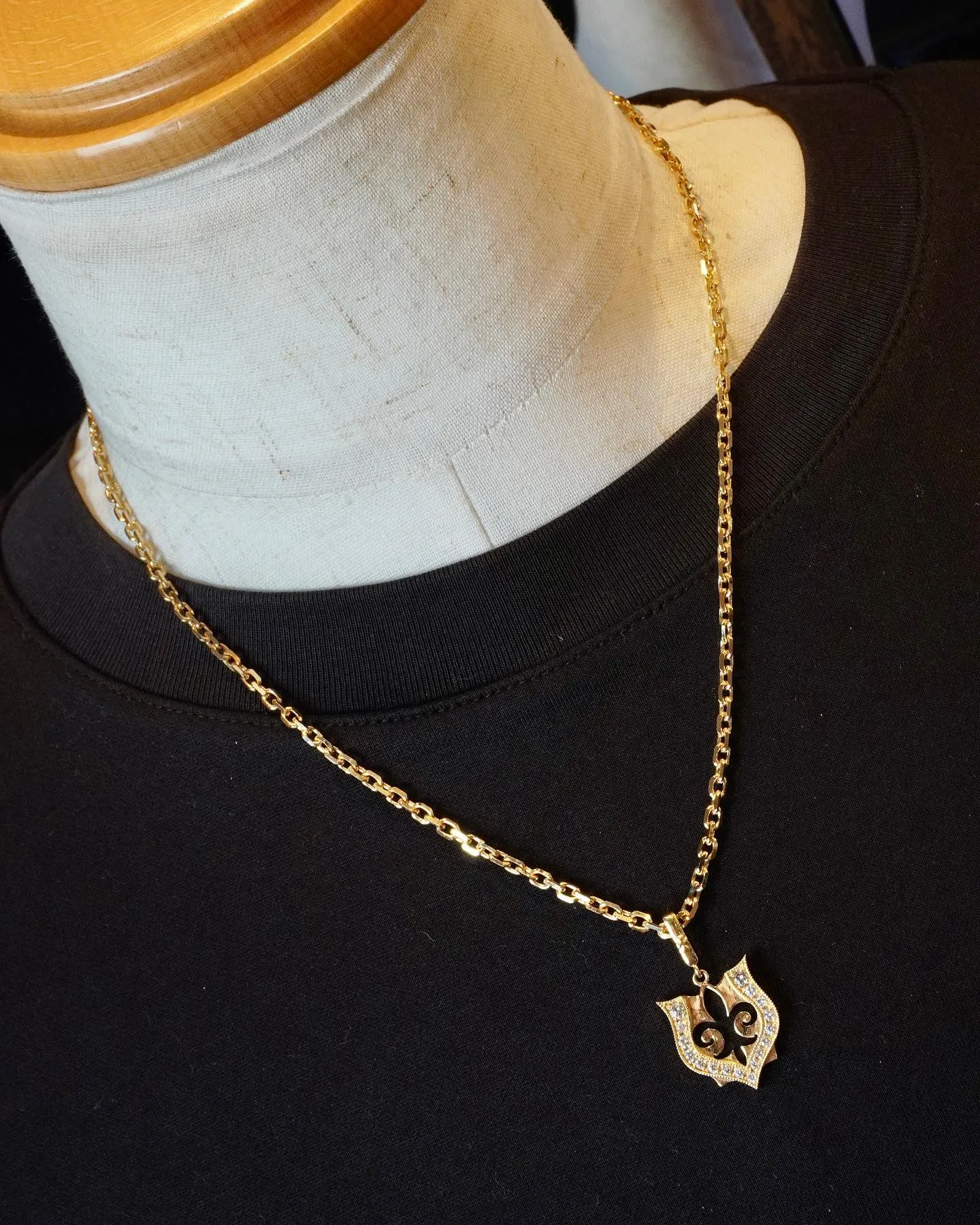 #K18 #アズキ #ネックレス ⁎⁺˳✧༚