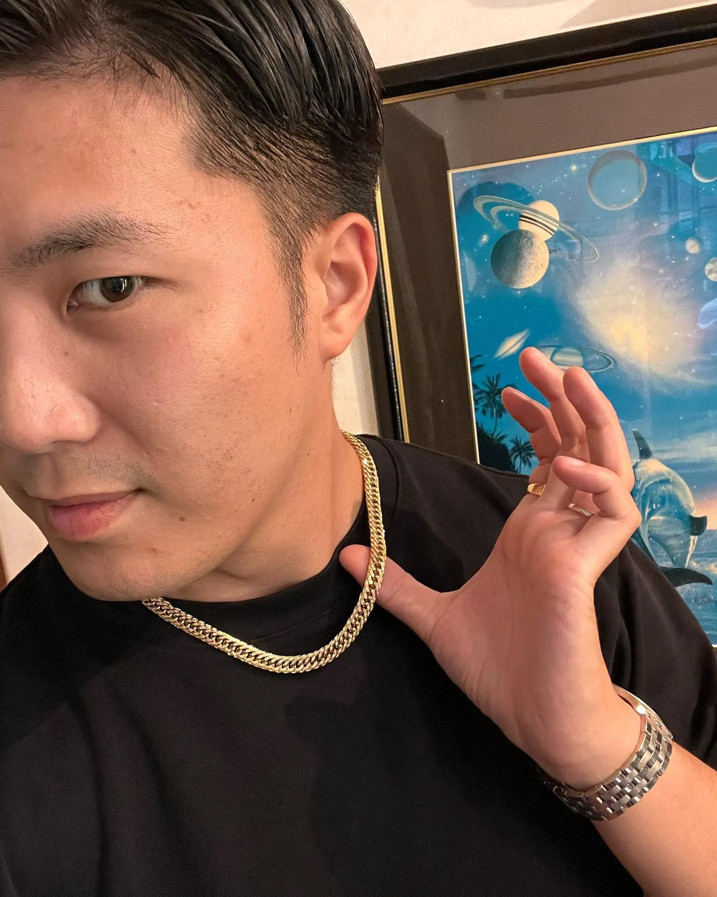 K18 diamond kihei necklace 100...