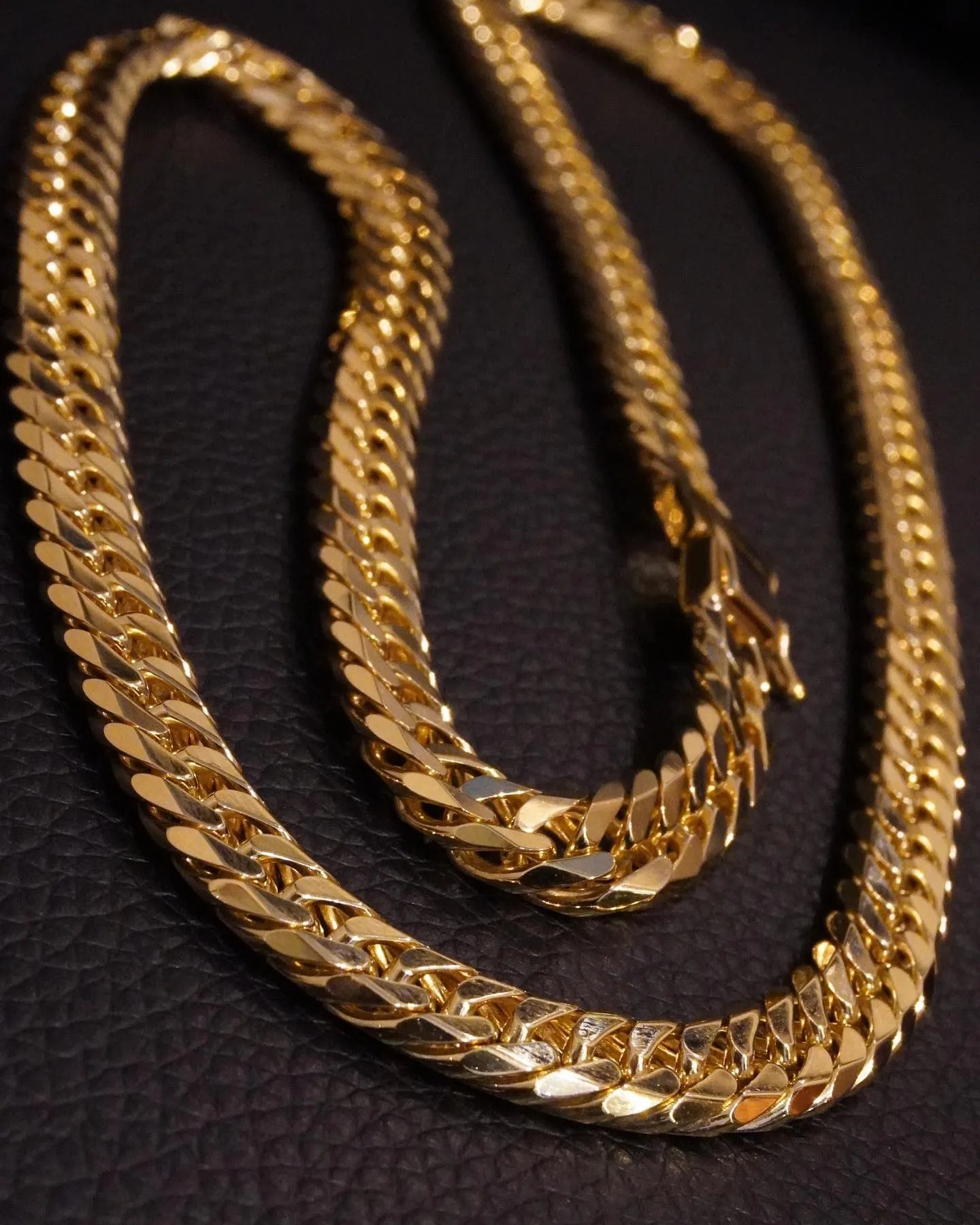 K18 6面カットダブル 110g 55cm