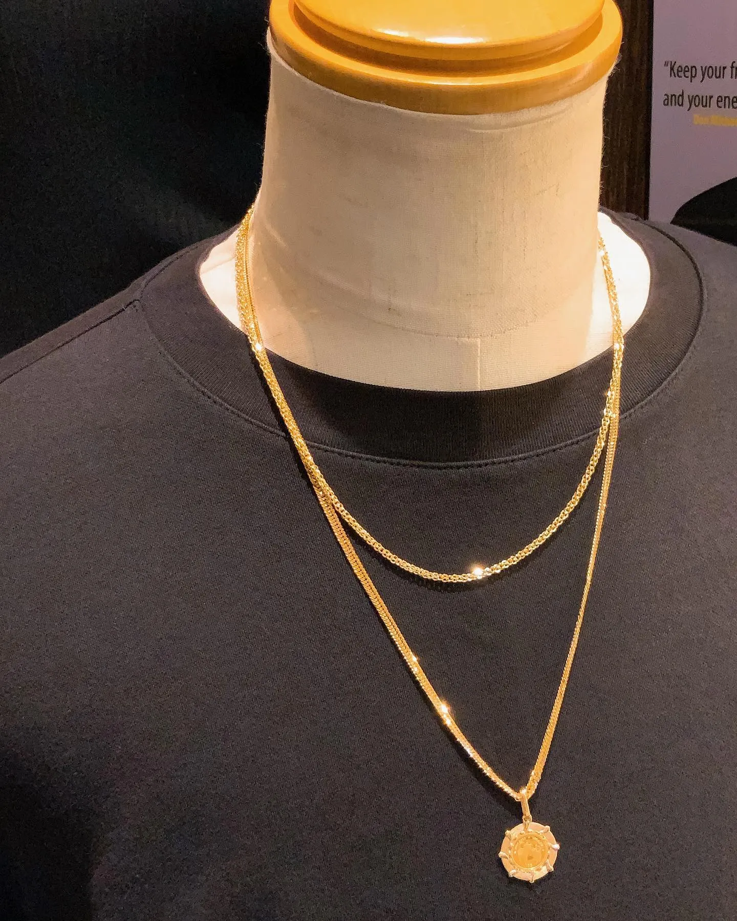 #k18 #k24 #CAT #コイン ペンダント⁎⁺˳✧༚