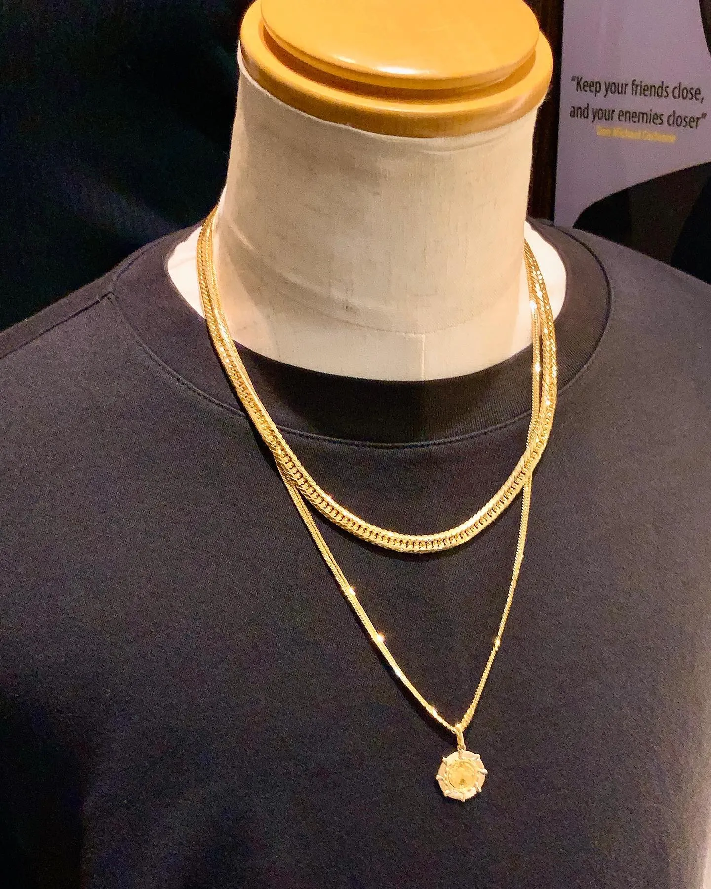 #k18 #k24 #CAT #コイン ペンダント⁎⁺˳✧༚