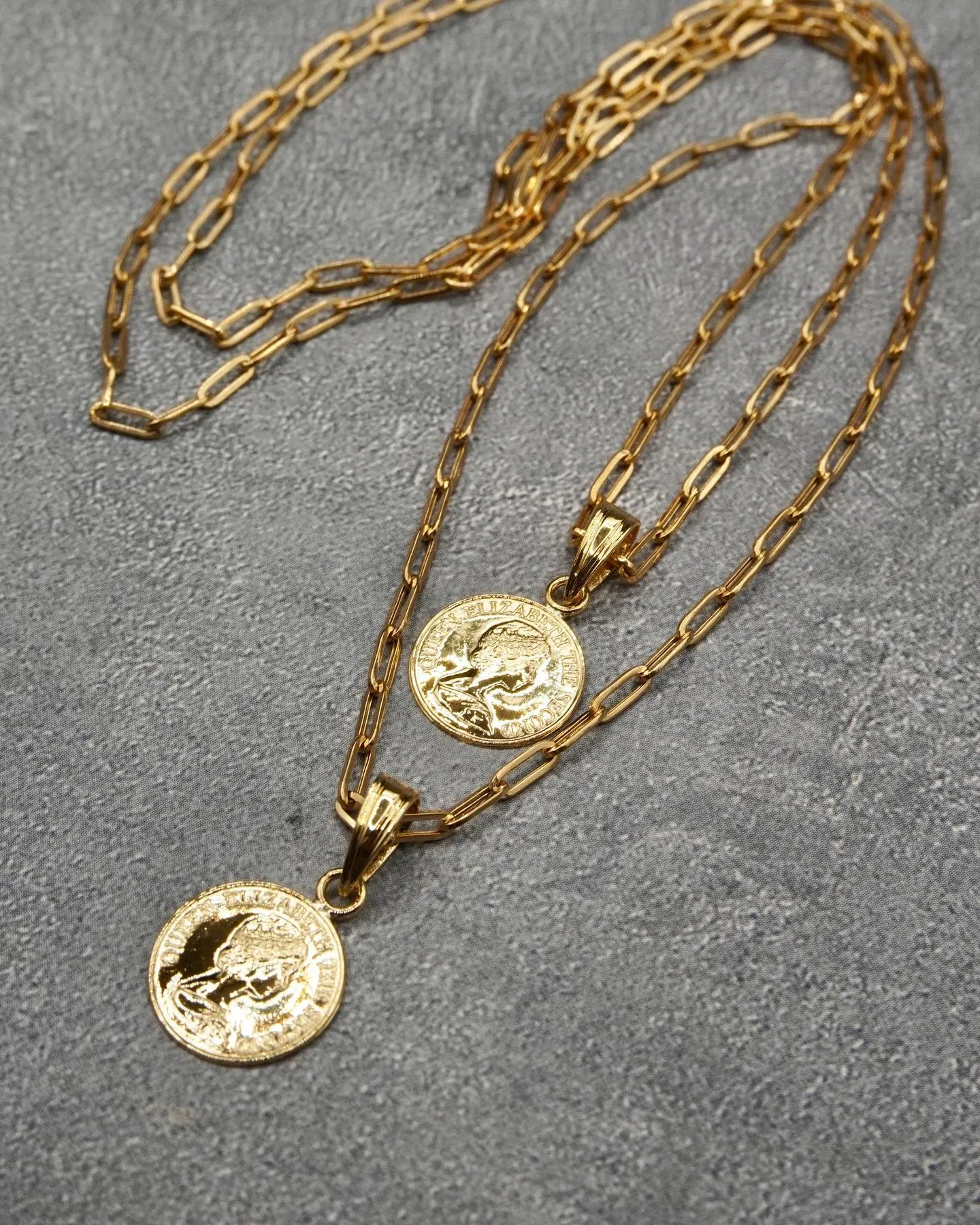 K18 2連ネックレス⁎⁺˳✧༚