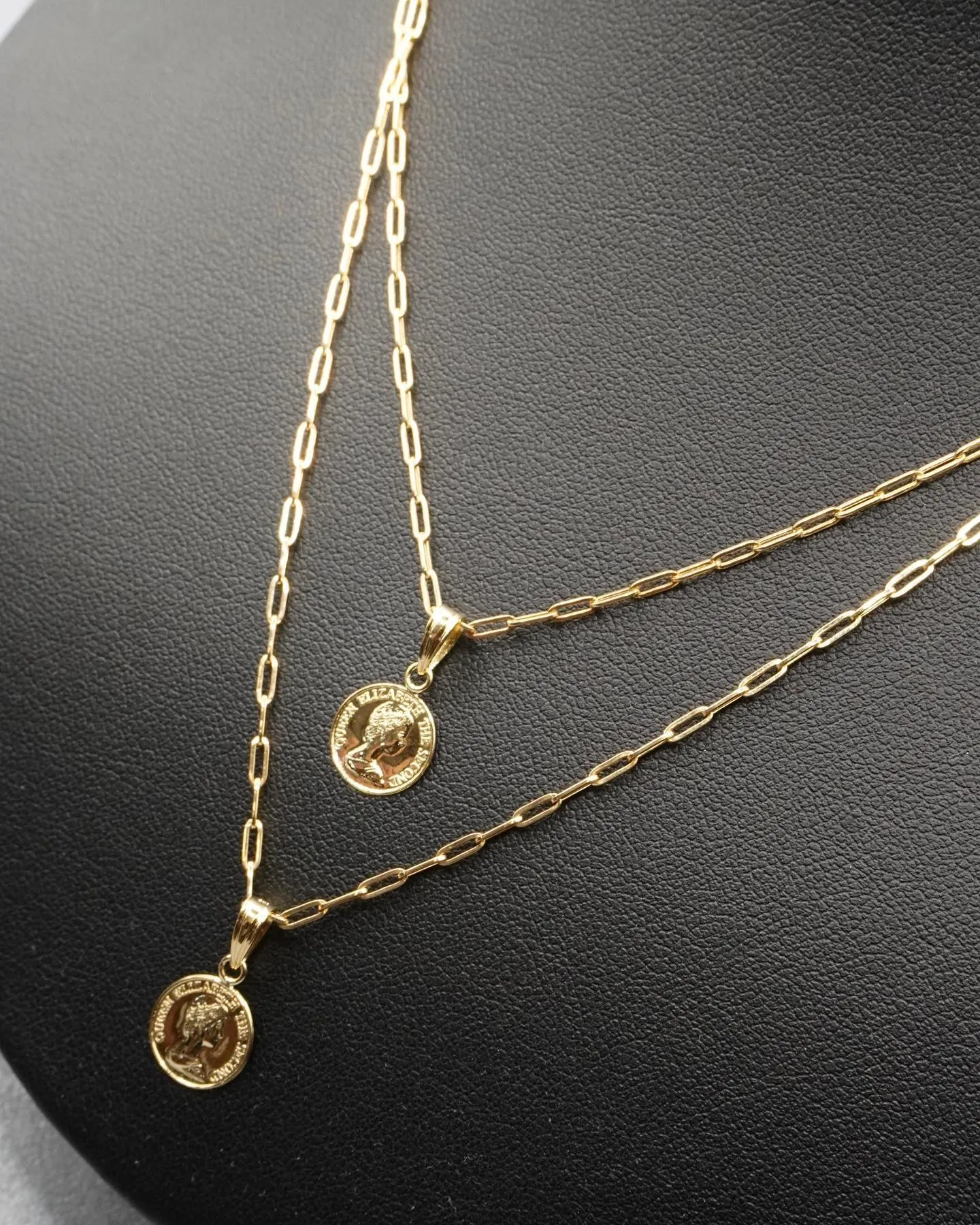 K18 2連ネックレス⁎⁺˳✧༚