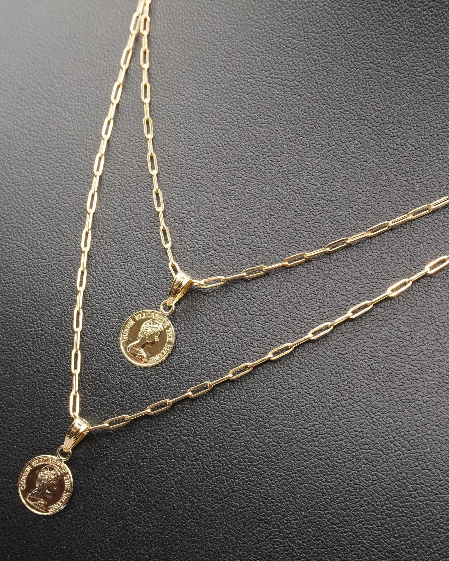 K18 2連ネックレス⁎⁺˳✧༚