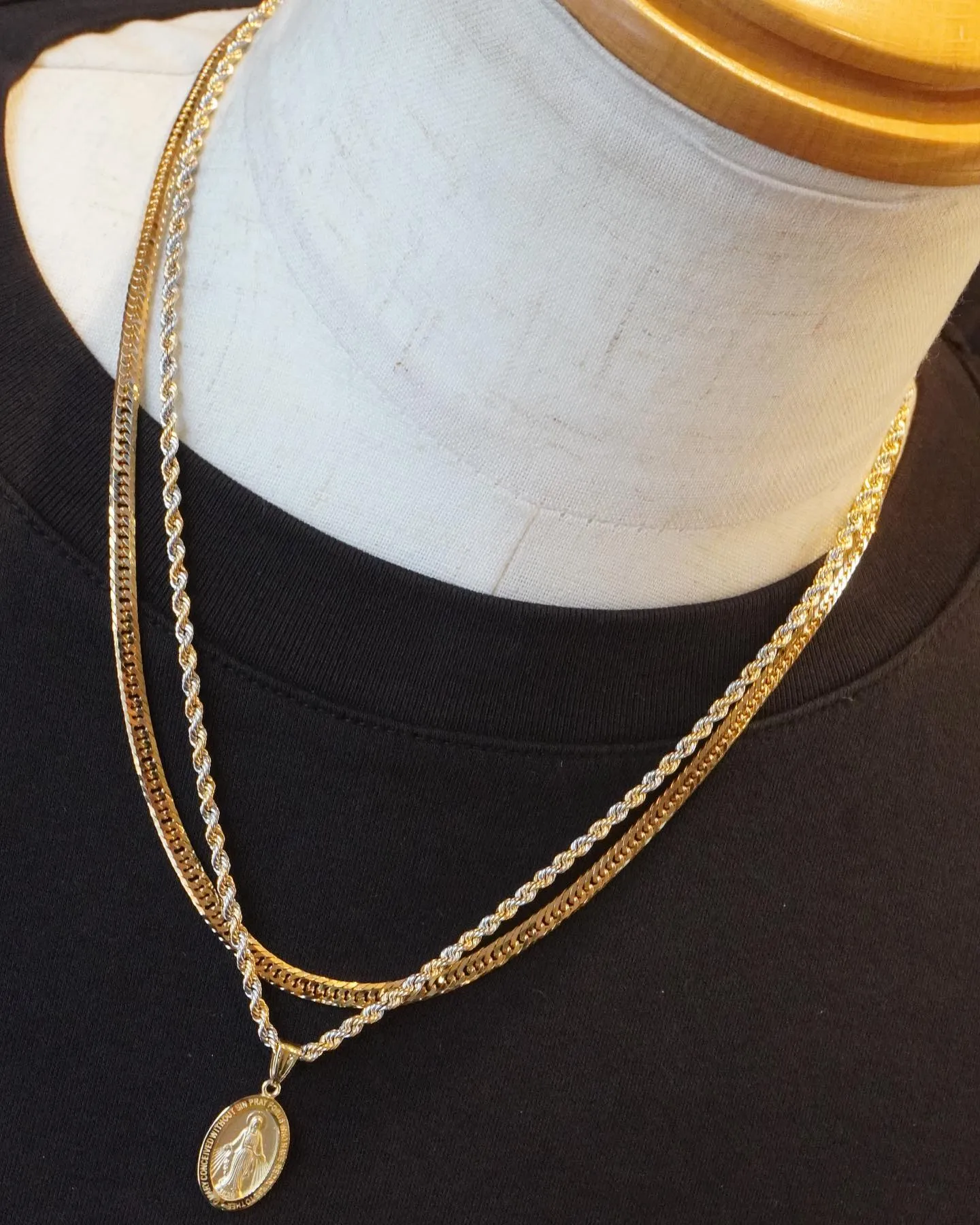 奇跡のマリア メダイ ペンダント⁎⁺˳✧༚