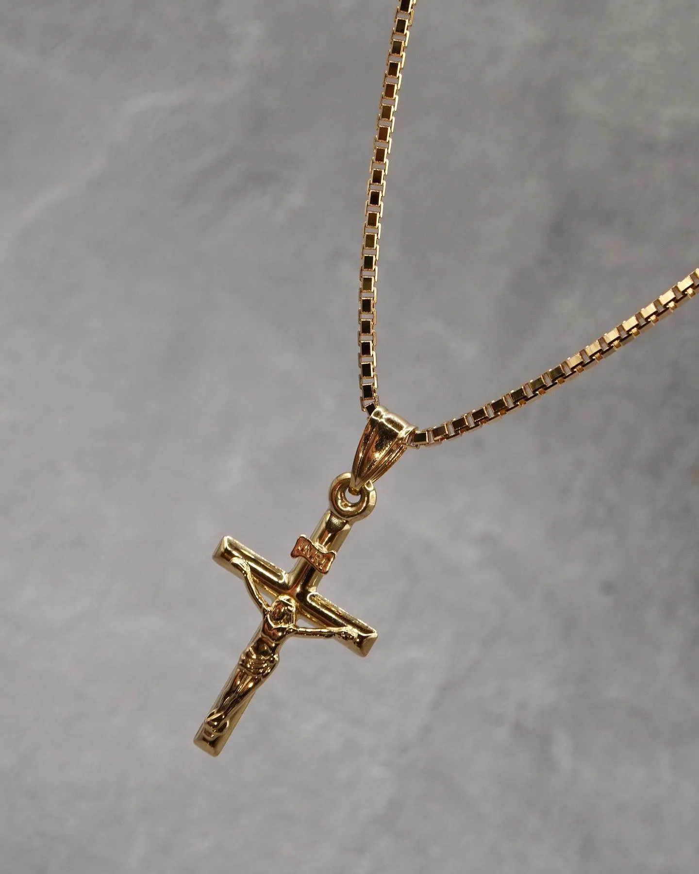 K18 クロスペンダント&ベネチアンネックレス⁎⁺˳✧༚