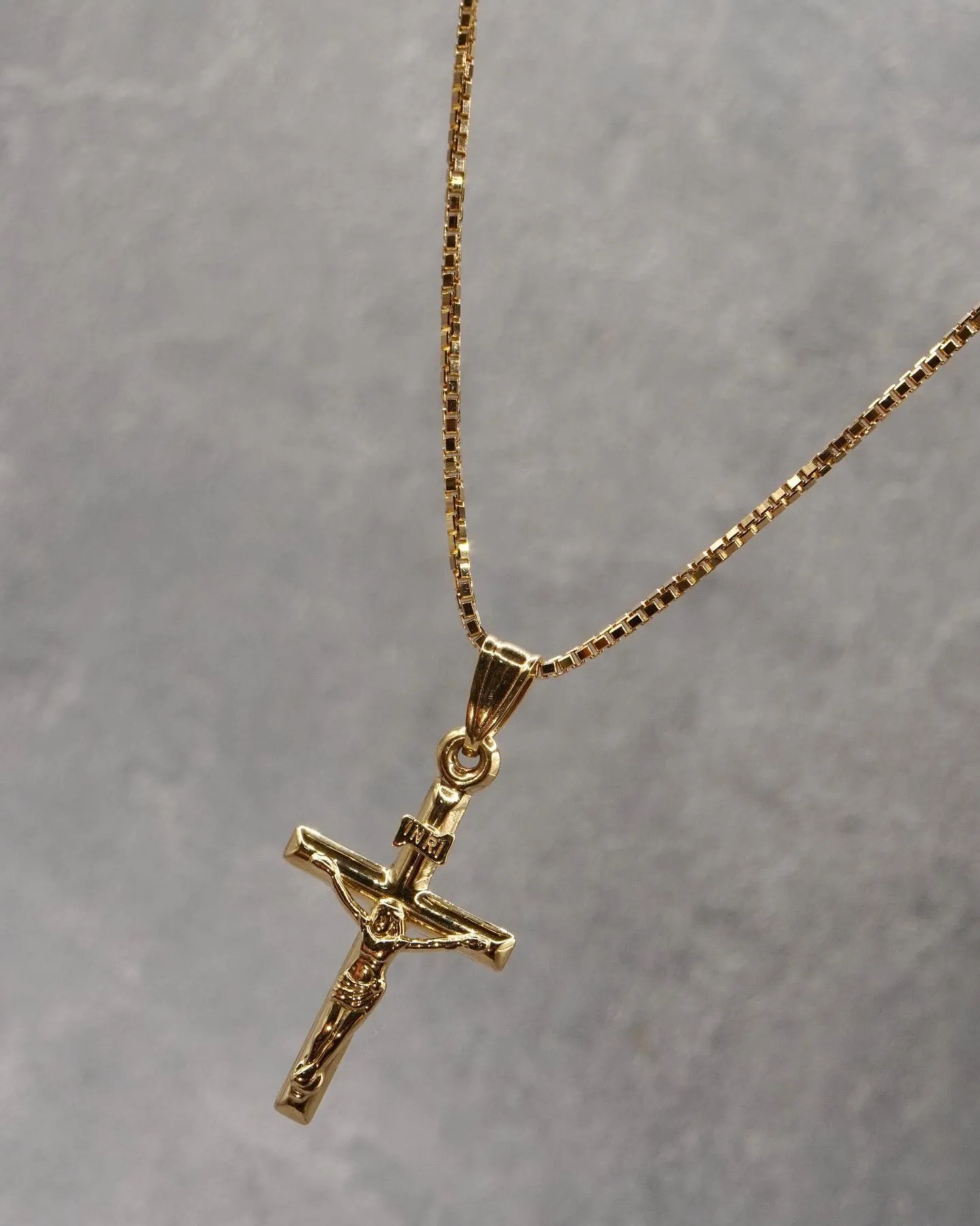 K18 クロスペンダント&ベネチアンネックレス⁎⁺˳✧༚