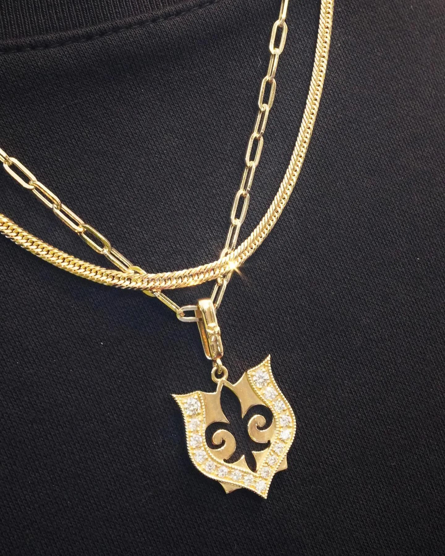 K18 リリィペンダント⁎⁺˳✧༚