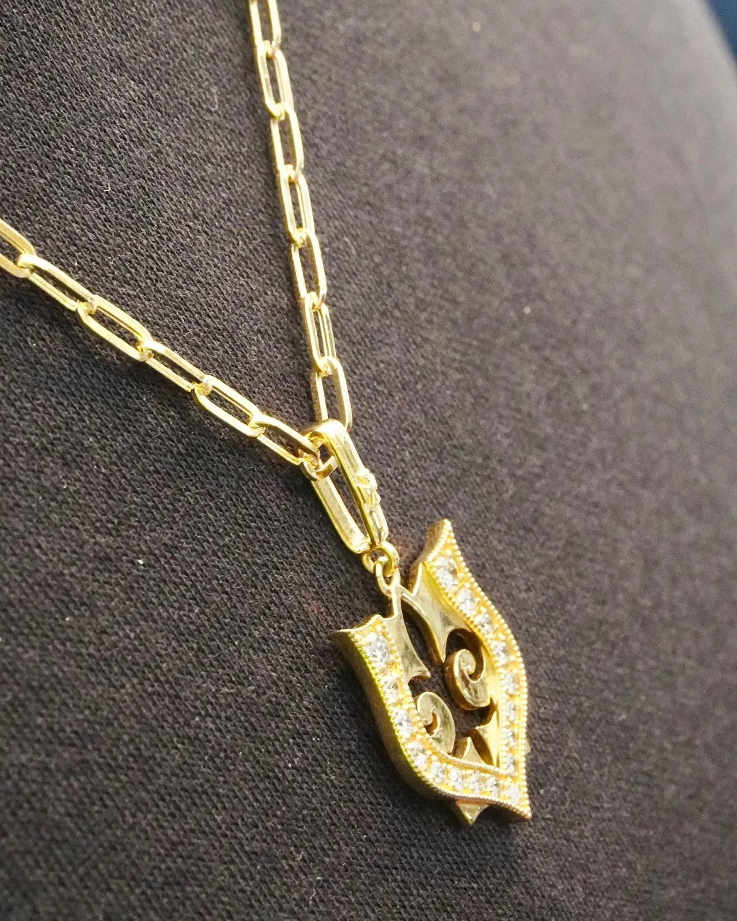 K18 リリィペンダント⁎⁺˳✧༚