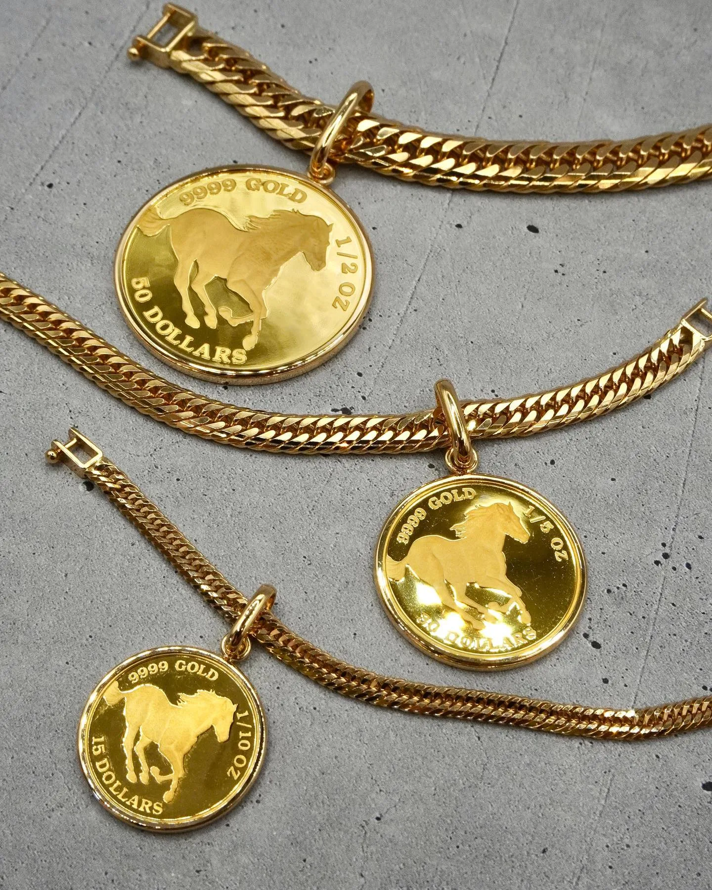 1/2oz シンプル枠 コインペンダント⁎⁺˳✧༚