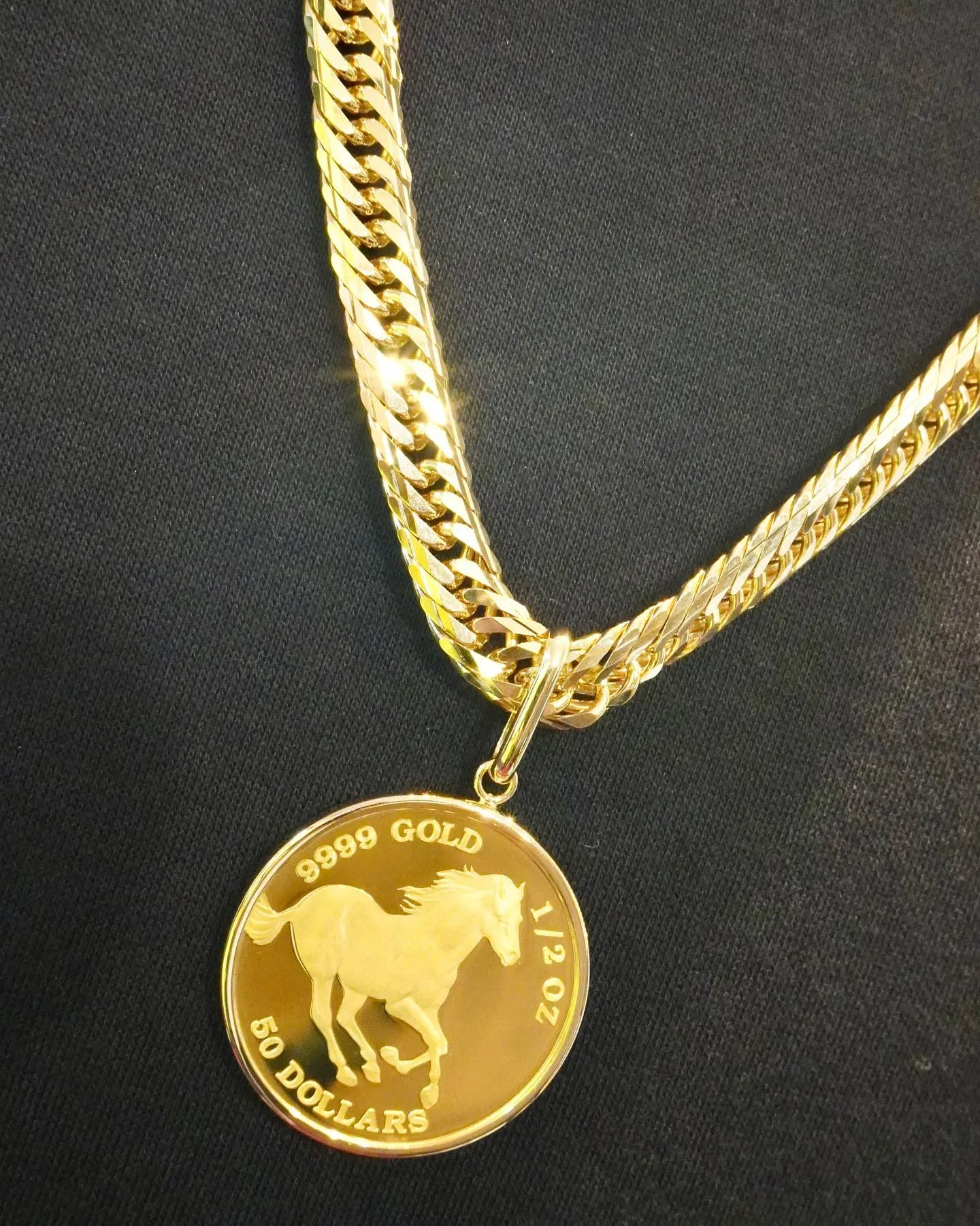 1/2oz シンプル枠 コインペンダント⁎⁺˳✧༚