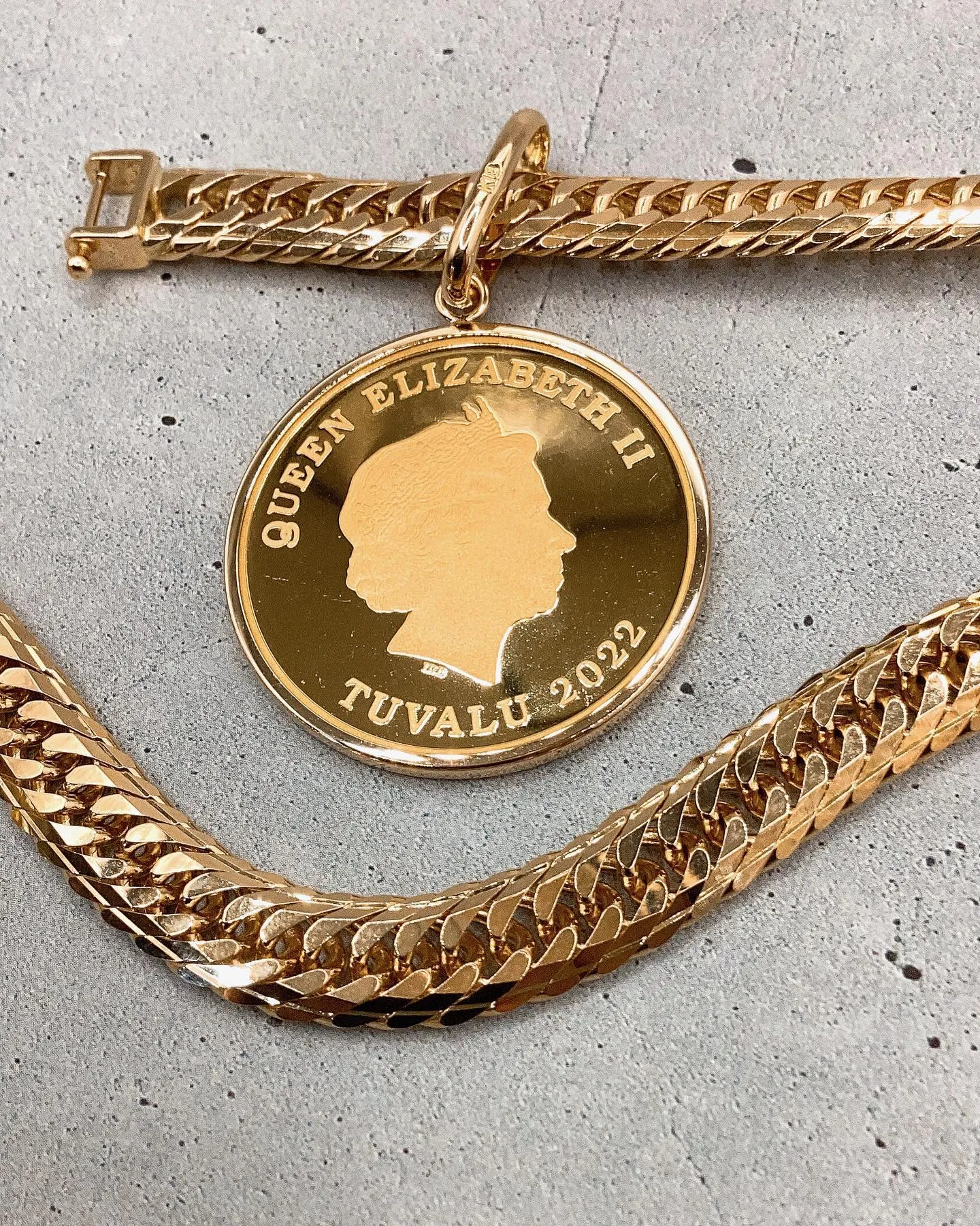 1/2oz シンプル枠 コインペンダント⁎⁺˳✧༚