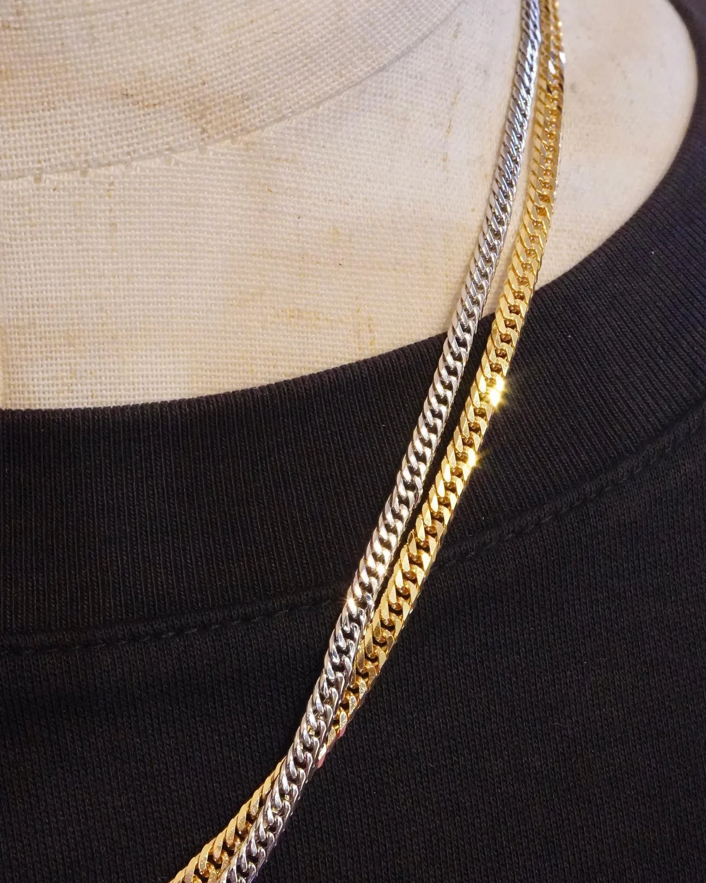 K18 PT850 喜平ネックレス⁎⁺˳✧༚