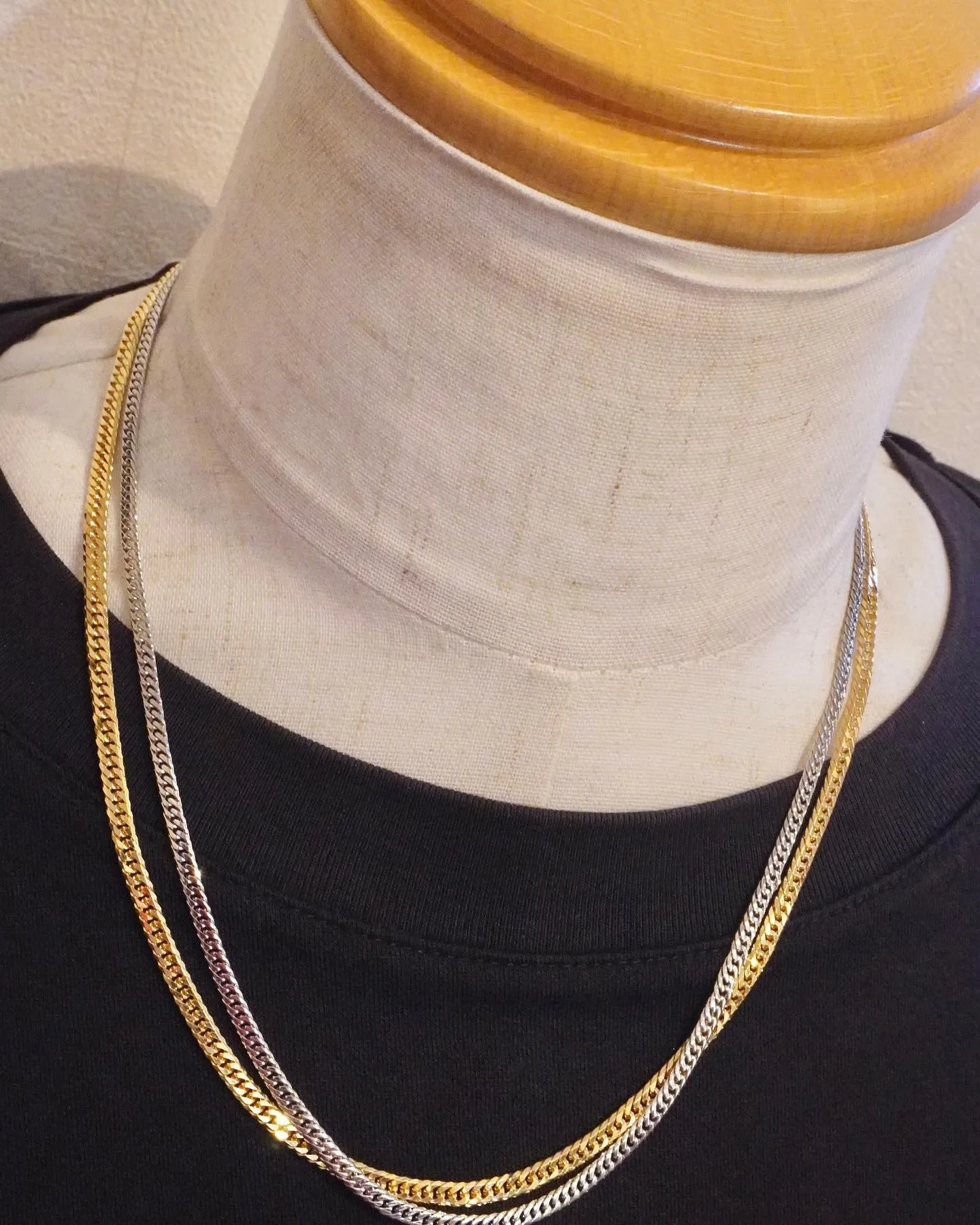 K18 PT850 喜平ネックレス⁎⁺˳✧༚