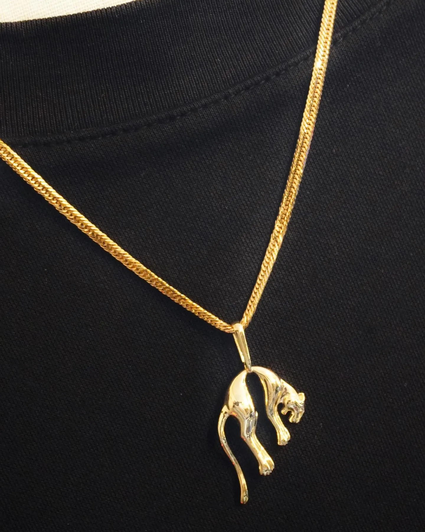 K18 パンサーペンダント⁎⁺˳✧༚